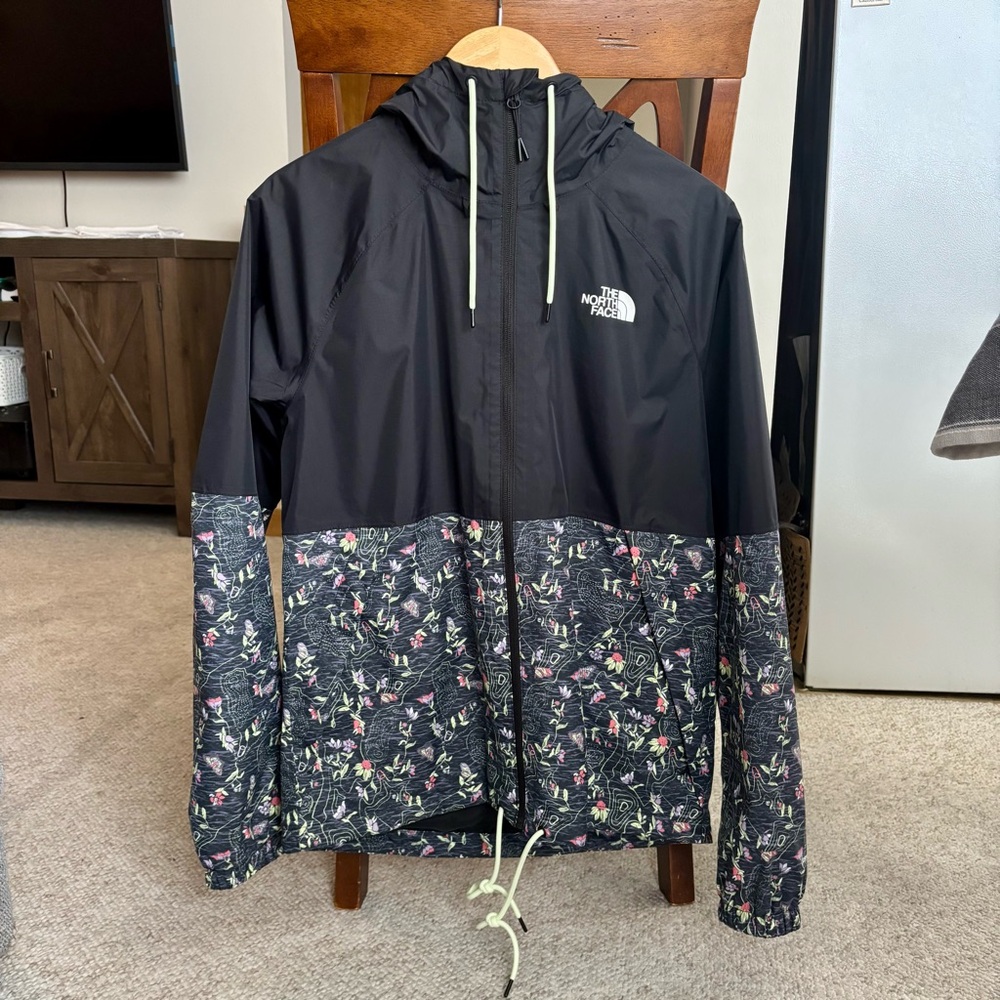 The North Face Antora Rain Hoodie - Limited Floral Trim - Men’s Small